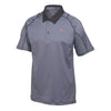 Puma Golf Men's Folkstone Gray Titan Tour Polo - Left Chest Logo