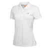 Puma Golf Women's White Tech Polo - Left Chest Logo