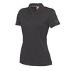 Puma Golf Women's Black Tech Polo - Left Sleeve Logo