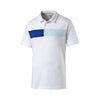 Puma Golf Men's White Short Sleeve Cool Touch Golf Polo