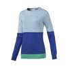 Puma Golf Women's Cool Blue Colorblock Golf Sweater