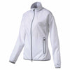 Puma Golf Women's Bright White Full Zip Wind Golf Jacket