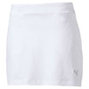 Puma Golf Youth Bright White Solid Knit Skirt