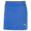 Puma Golf Youth Nebulas Blue Solid Knit Skirt