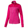 Puma Golf Women's Bright Rose Colorblock Full Zip Golf Jacket