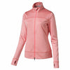 Puma Golf Women's Nrgy Peach Colorblock Full Zip Golf Jacket
