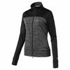 Puma Golf Women's Black Colorblock Full Zip Golf Jacket