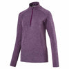 Puma Golf Women's Dark Purple Evoknit Seamless 1/4 Zip