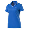 Puma Golf Women's Nebulas Blue Pique Golf Polo