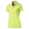 Puma Golf Women's Sunny Lime Pounce Golf Polo