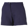 Puma Golf Women's Peacoat Solid Shorts Shorts