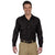 Dickies Men's Black 5.25 oz. Long-Sleeve Work Shirt