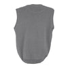 Vantage Men's Grey Heather Milano Knit Sweater Vest