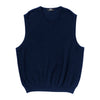 Vantage Men's Navy Milano Knit Sweater Vest