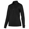 Puma Golf Women's Black Long Sleeve Polo