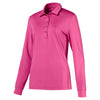 Puma Golf Women's Carmins Rose Long Sleeve Polo