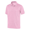 Puma Golf Men's Pale Pink Grill To Green Golf Polo