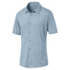 Puma Golf Men's Ashley Blue Breezer Golf Shirt