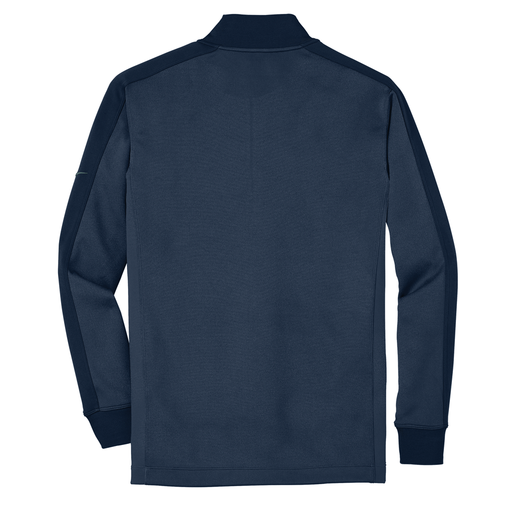 Nike Men's Midnight Navy Heather/Midnight Navy Dri-FIT Long Sleeve Quarter Zip Shirt