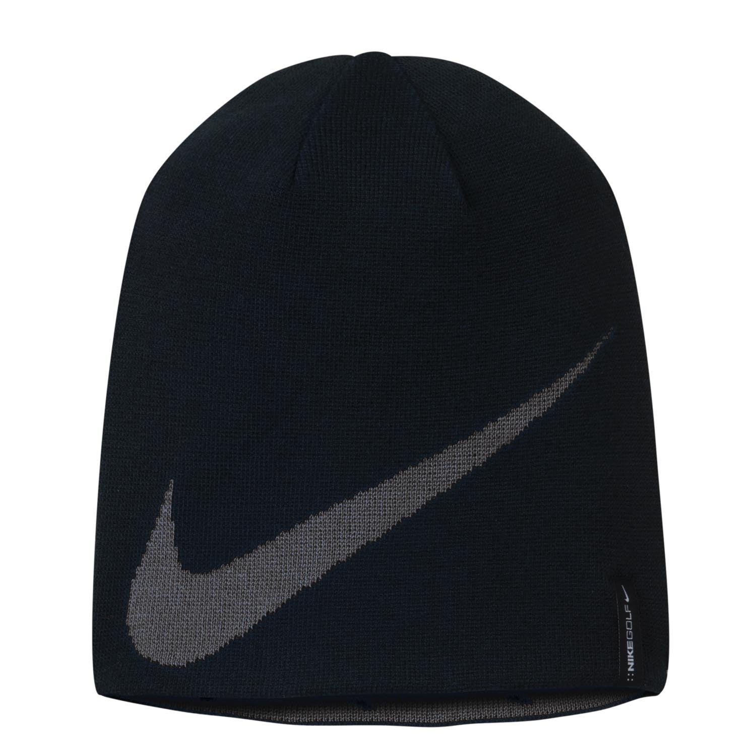 gebaar optocht Kreunt Nike Golf Reversible Black/Dark Grey Knit Hat
