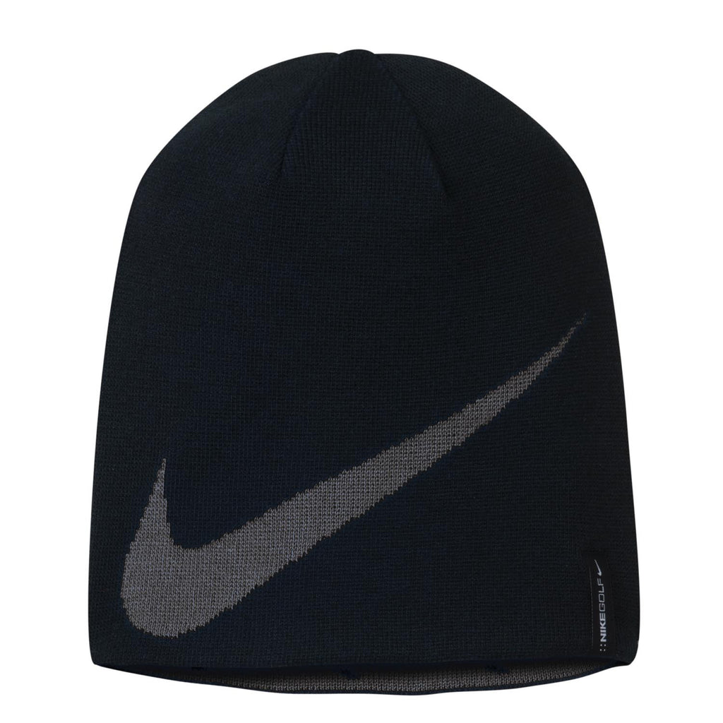 Nike Golf Reversible Black/Dark Grey Knit Hat