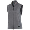 Puma Golf Women's Black/Quarry Heather Cloudspun Warm Up Golf Vest