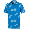 Puma Golf Men's Blue Sweetness Golf Polo
