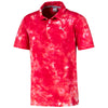 Puma Golf Men's Barbados Cherry Haight Gol Polo
