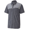 Puma Golf Men's Peacoat Heather Cloudspun Pocket Golf Polo
