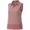 Puma Golf Women's Foxglove Breeze Sleeveless Golf Polo