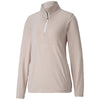 Puma Golf Women's Peachskin Cloudspun Golf Quarter Zip