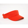 Pacific Headwear Orange Adjustable M2 Performance Visor