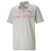Puma Golf Men's High Rise/Zinfandel Mattr Hazard Golf Polo