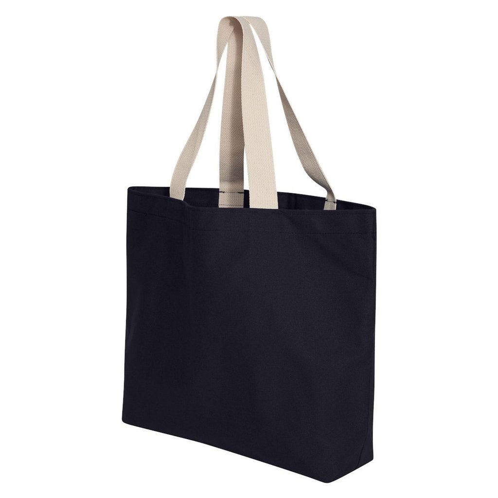 Bayside Navy USA-Made Jumbo Tote