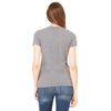 Bella + Canvas Women's Deep Heather Jersey Short-Sleeve T-Shirt