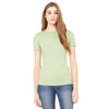 Bella + Canvas Women's Moss Green Jersey Short-Sleeve T-Shirt