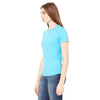 Bella + Canvas Women's Turquoise Jersey Short-Sleeve T-Shirt