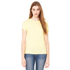 Bella + Canvas Women's Yellow Jersey Short-Sleeve T-Shirt