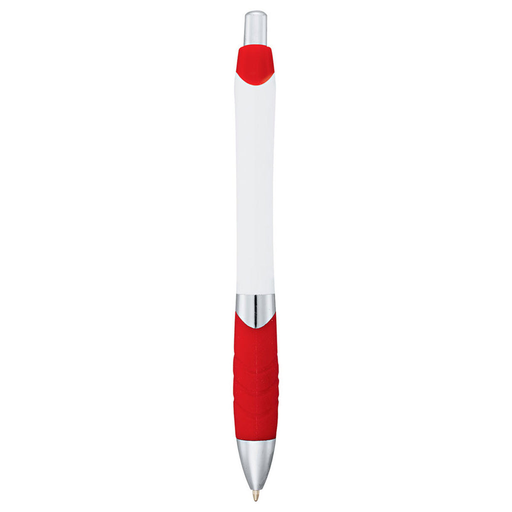 Scripto Red Scroll Ballpoint Pen