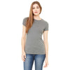 Bella + Canvas Women's Deep Heather Made in the USA Favorite T-Shirt