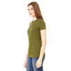 Bella + Canvas Women's Olive Jersey Short-Sleeve T-Shirt