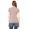 Bella + Canvas Women's Pebble Brown Jersey Short-Sleeve T-Shirt