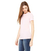 Bella + Canvas Women's Pink Jersey Short-Sleeve T-Shirt