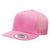 Yupoong Pink Adult 5-Panel Classic Trucker Cap
