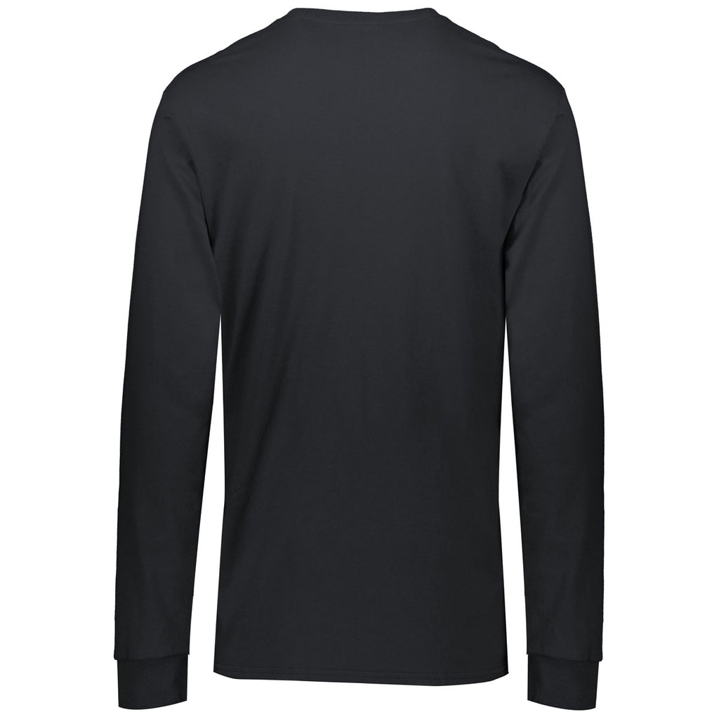 Russell Unisex Black Ink Classic Long Sleeve Tee