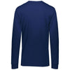 Russell Unisex Navy Classic Long Sleeve Tee