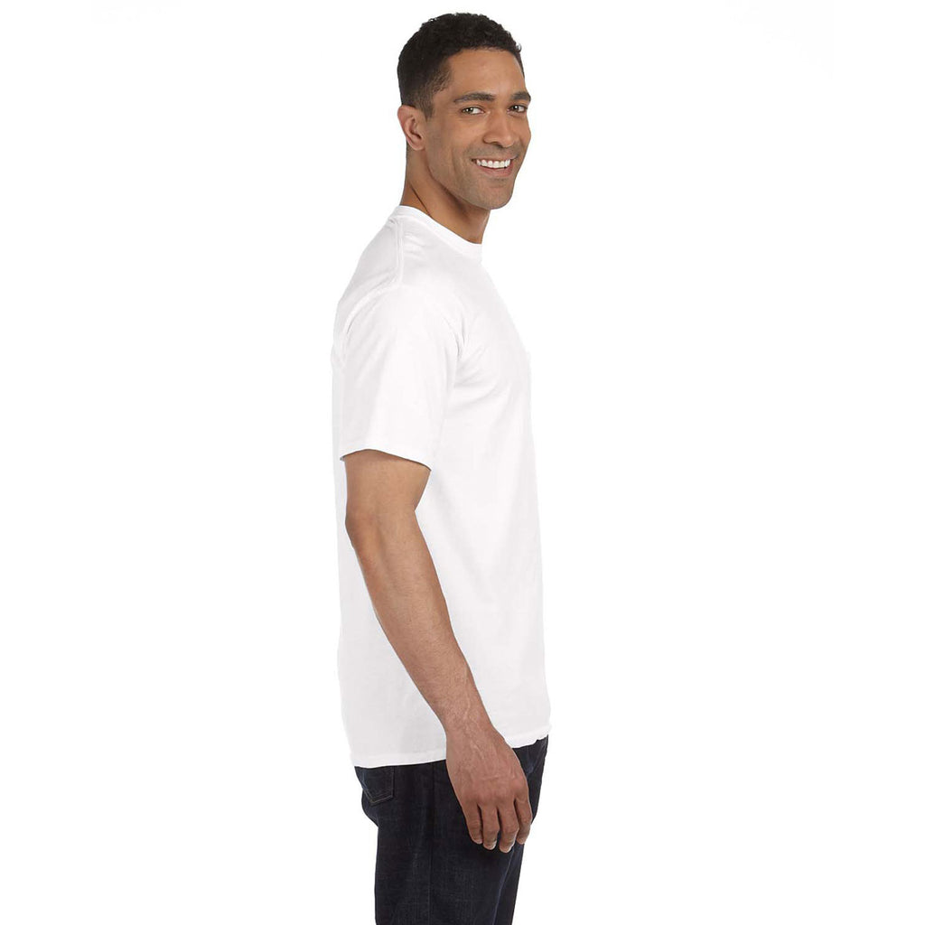 Comfort Colors Men's White 6.1 oz. Pocket T-Shirt