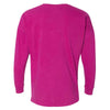 Comfort Colors Women's Boysenberry Garment-Dyed Drop-Shoulder Long Sleeve T-Shirt