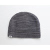 Pacific Headwear Navy Loose Fit Heather Knit Beanie