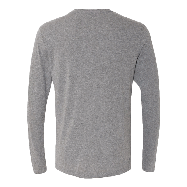 Next Level Men's Premium Heather Triblend Long-Sleeve Crew Tee